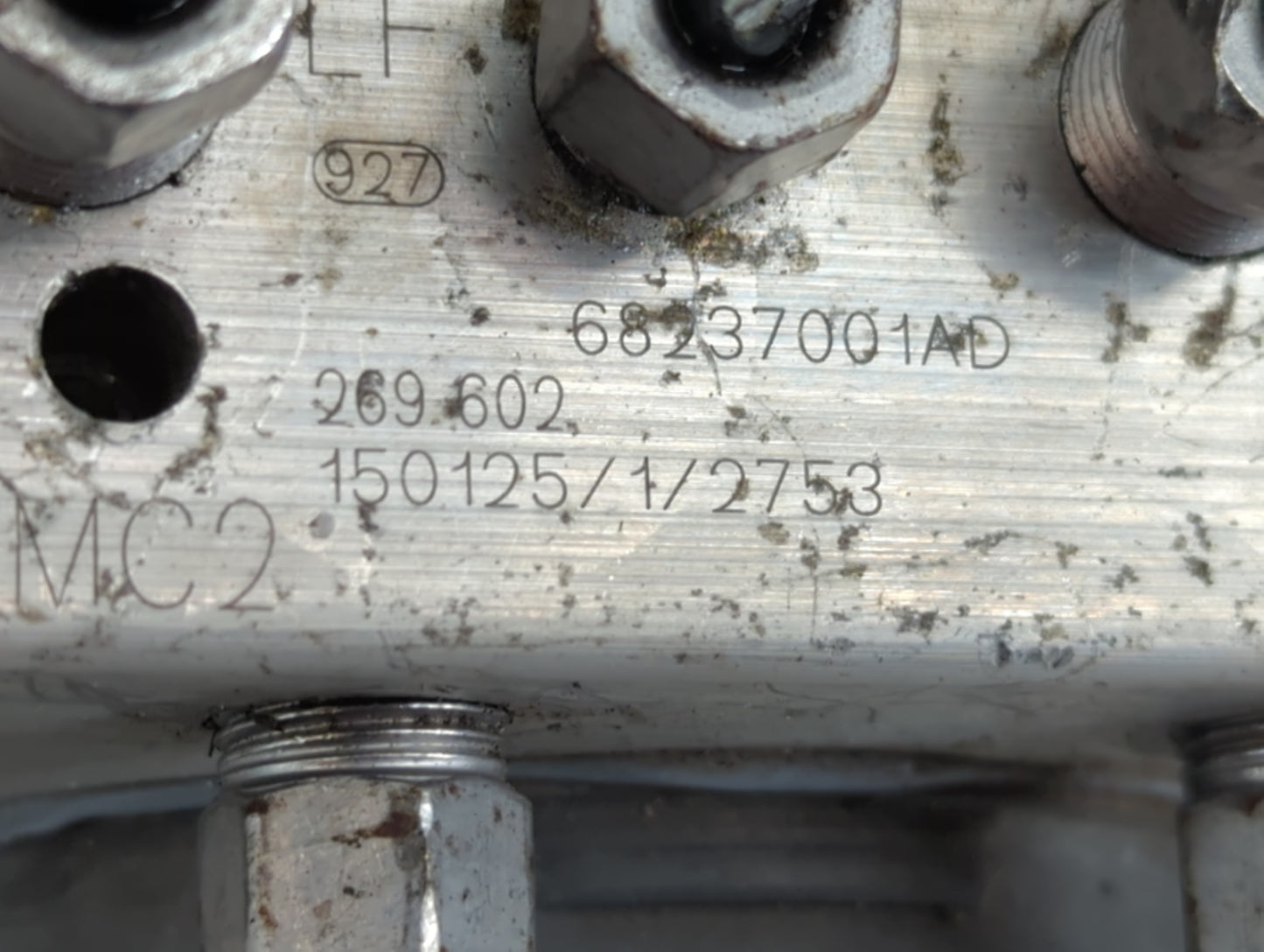 2015 Jeep Cherokee ABS Pump Control Module Replacement P/N:68237001AD Fits OEM Used Auto Parts - Oemusedautoparts1.com