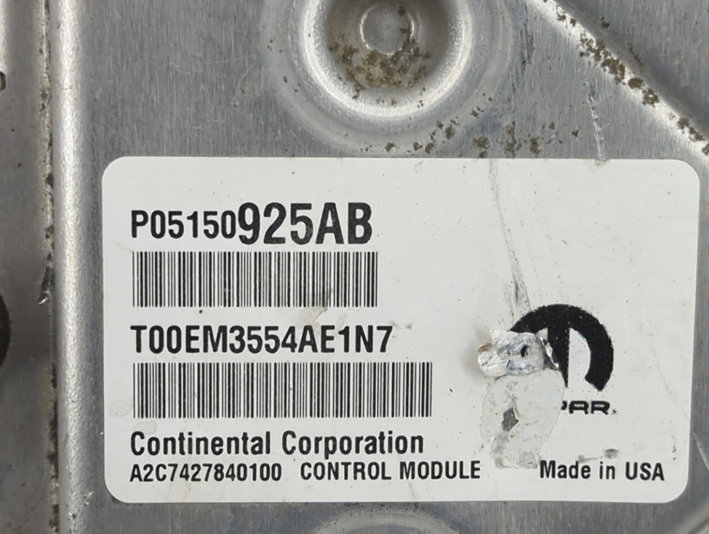 2015 Jeep Cherokee PCM Engine Control Computer ECU ECM PCU OEM P/N:P05150925AB, T00EM3554AE1N7, A2C7427840100, P68242067AE F