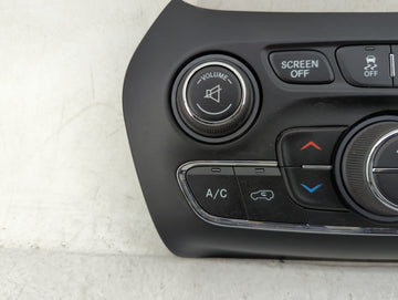 2015-2018 Jeep Cherokee Climate Control Module Temperature AC/Heater Replacement P/N:68249522AA AX5254HAC336 Fits OEM Used Auto Parts