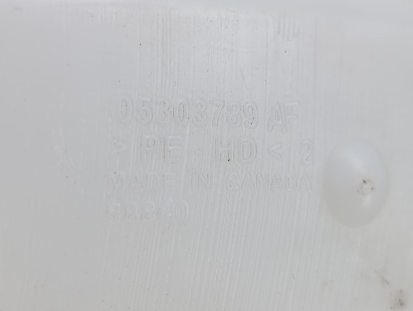 Jeep Compass Windshield Washer Fluid Reservoir Bottle Oem - Oemusedautoparts1.com