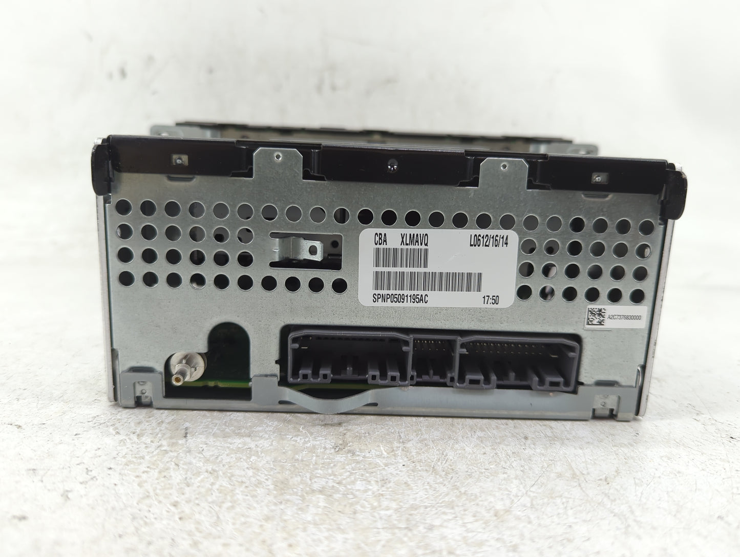 2012-2017 Jeep Compass Radio AM FM Cd Player Receiver Replacement P/N:P05091195AC Fits Fits 2012 2013 2014 2015 2016 2017 OE