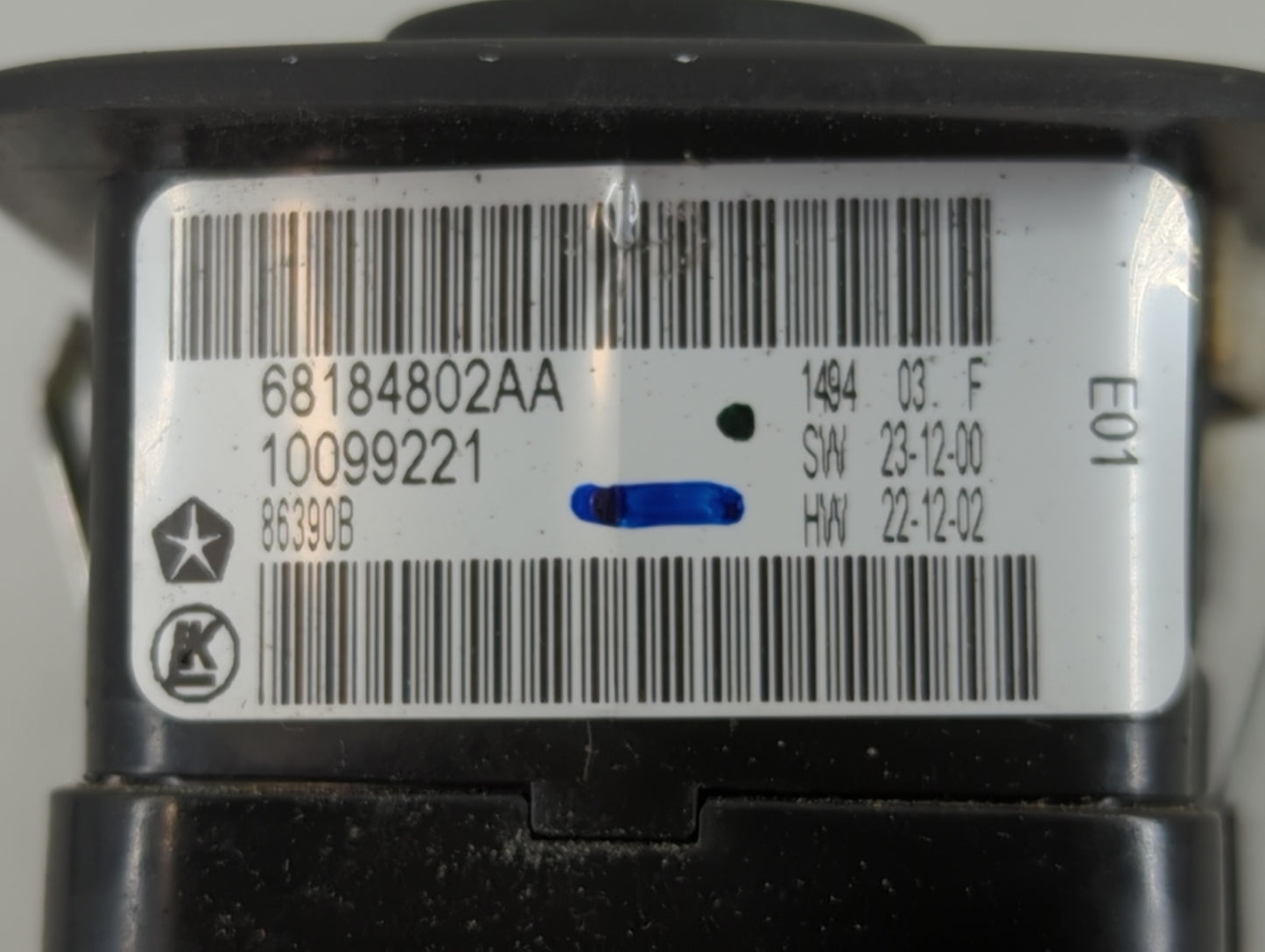 2014-2015 Jeep Grand Cherokee Master Power Window Switch Replacement Driver Side Left P/N:68184802AA Fits Fits 2014 2015 OEM