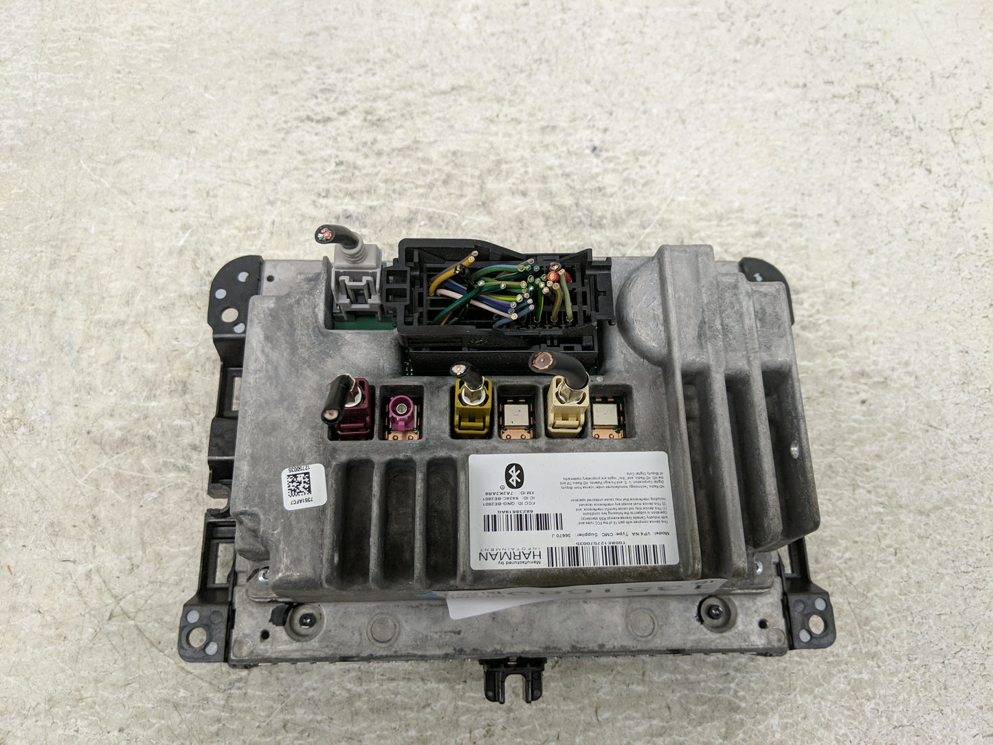 2015 Jeep Grand Cherokee Radio AM FM Cd Player Receiver Replacement P/N:68238619AG Fits OEM Used Auto Parts - Oemusedautopar