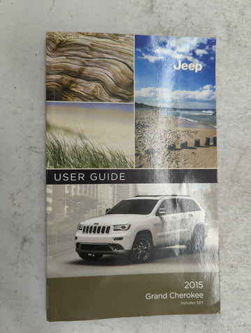 2015 Jeep Grand Cherokee Owners Manual Book Guide P/N:15WK741-926-AA OEM Used Auto Parts