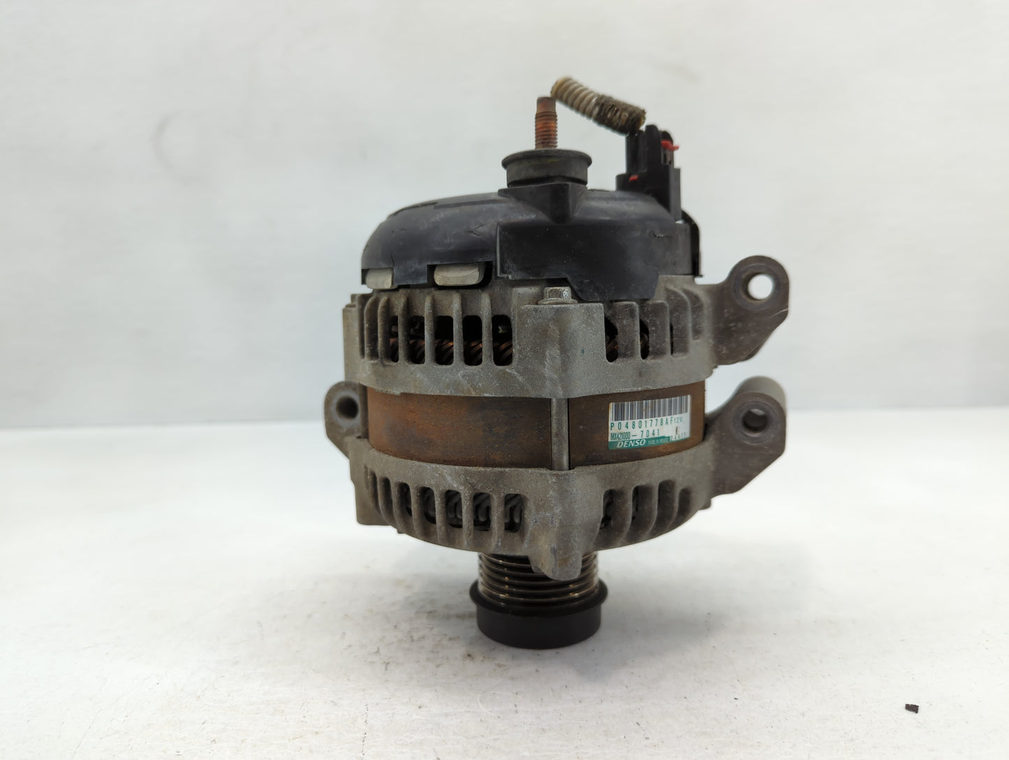 2011-2016 Jeep Grand Cherokee Alternator Replacement Generator Charging Assembly Engine OEM P/N:P04801778AF Fits OEM Used Au