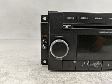 2012-2017 Jeep Patriot Radio AM FM Cd Player Receiver Replacement P/N:P05091195AC Fits Fits 2012 2013 2014 2015 2016 2017 OEM Used Auto Parts