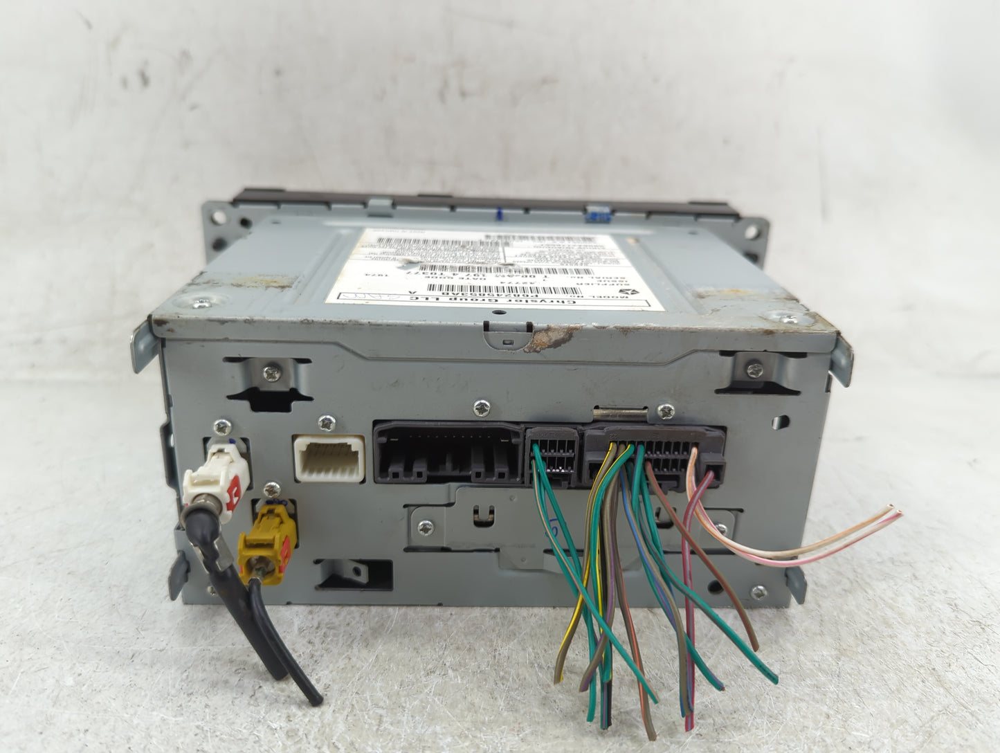 2011-2017 Jeep Patriot Radio AM FM Cd Player Receiver Replacement P/N:P68245853AB Fits OEM Used Auto Parts - Oemusedautopart
