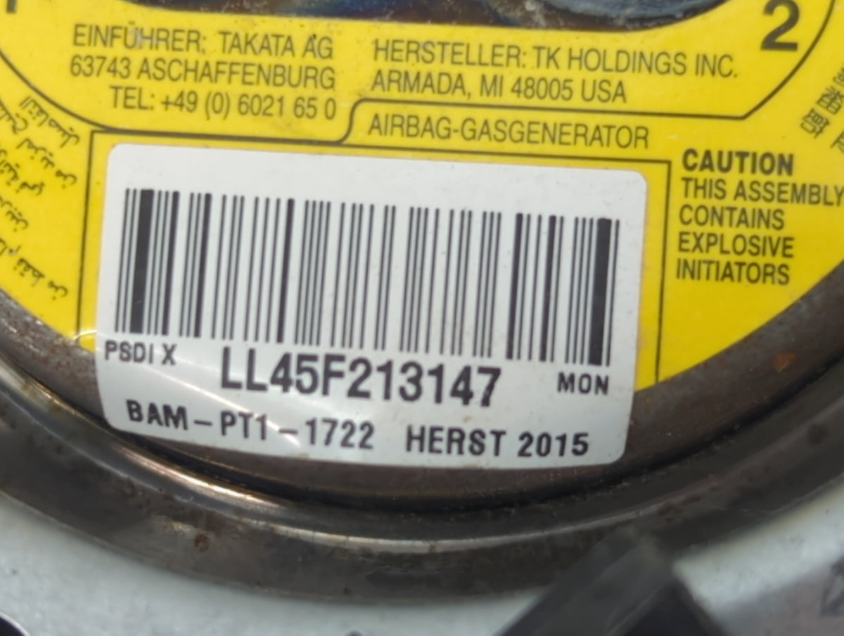 2015 Jeep Patriot Air Bag Driver Left Steering Wheel Mounted P/N:LL45F213147 BAM-PT1-1722 Fits OEM Used Auto Parts - Oemused