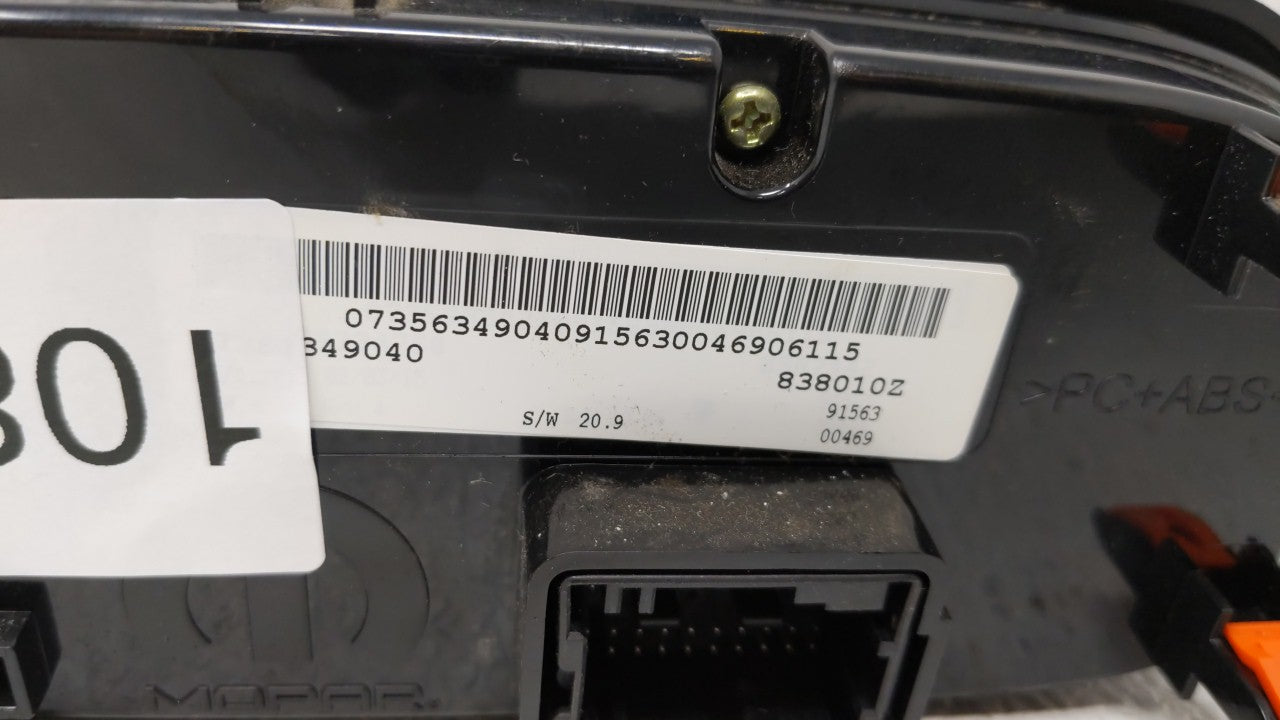 2015-2016 Jeep Renegade Climate Control Module Temperature AC/Heater Replacement P/N:735637717 7356461040 Fits Fits 2015 201