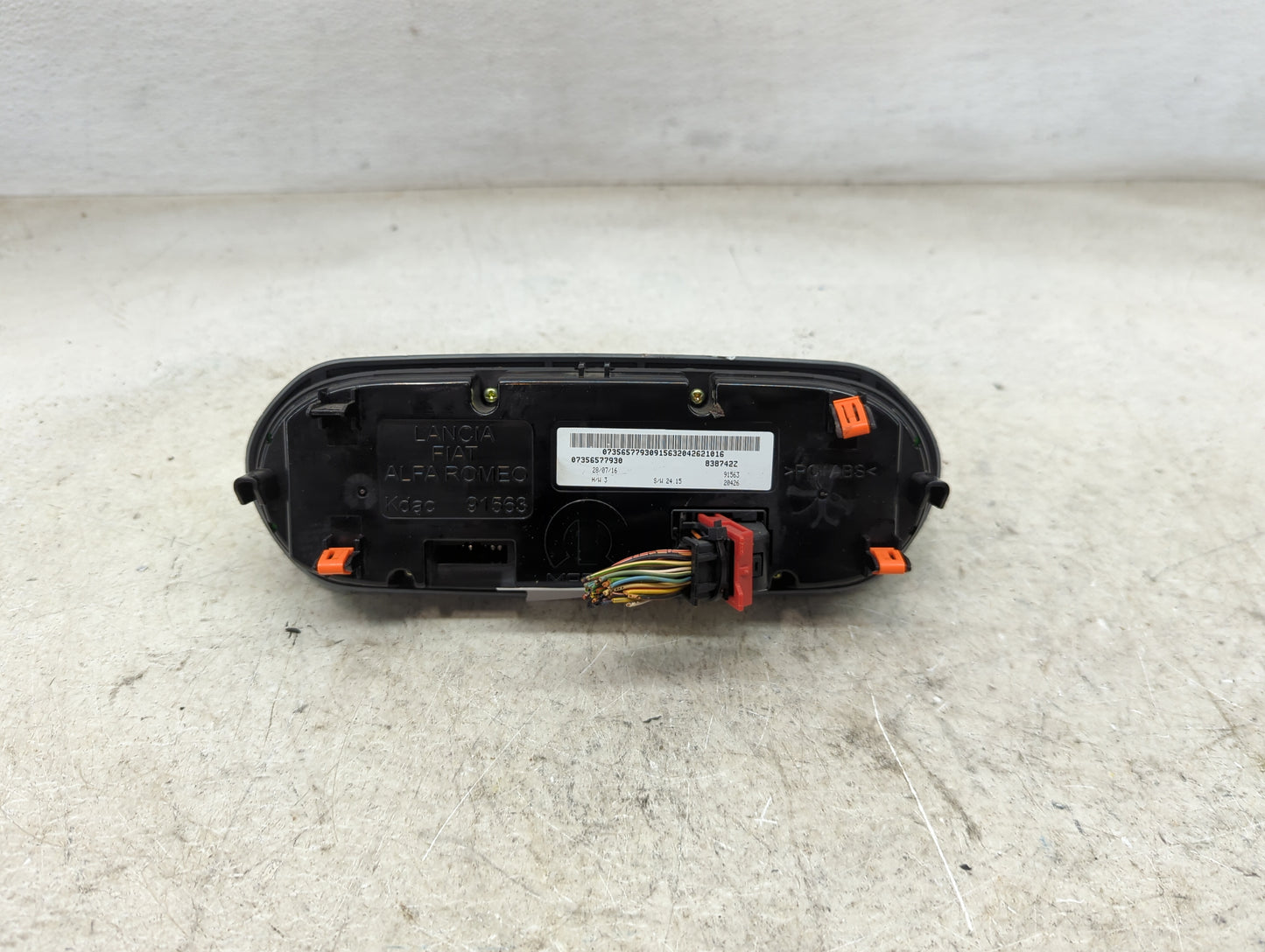 2015-2017 Jeep Renegade Climate Control Module Temperature AC/Heater Replacement P/N:07356577930 838742Z Fits Fits 2015 2016