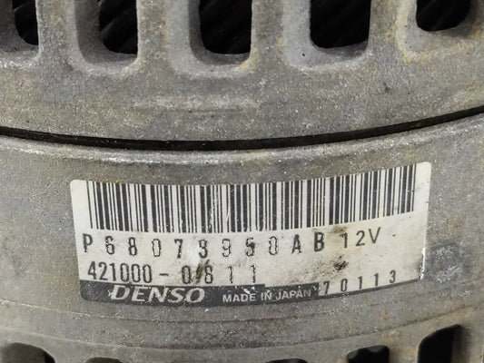 2012-2018 Jeep Wrangler Alternator Replacement Generator Charging Assembly Engine OEM P/N:421000-0811 Fits OEM Used Auto Parts