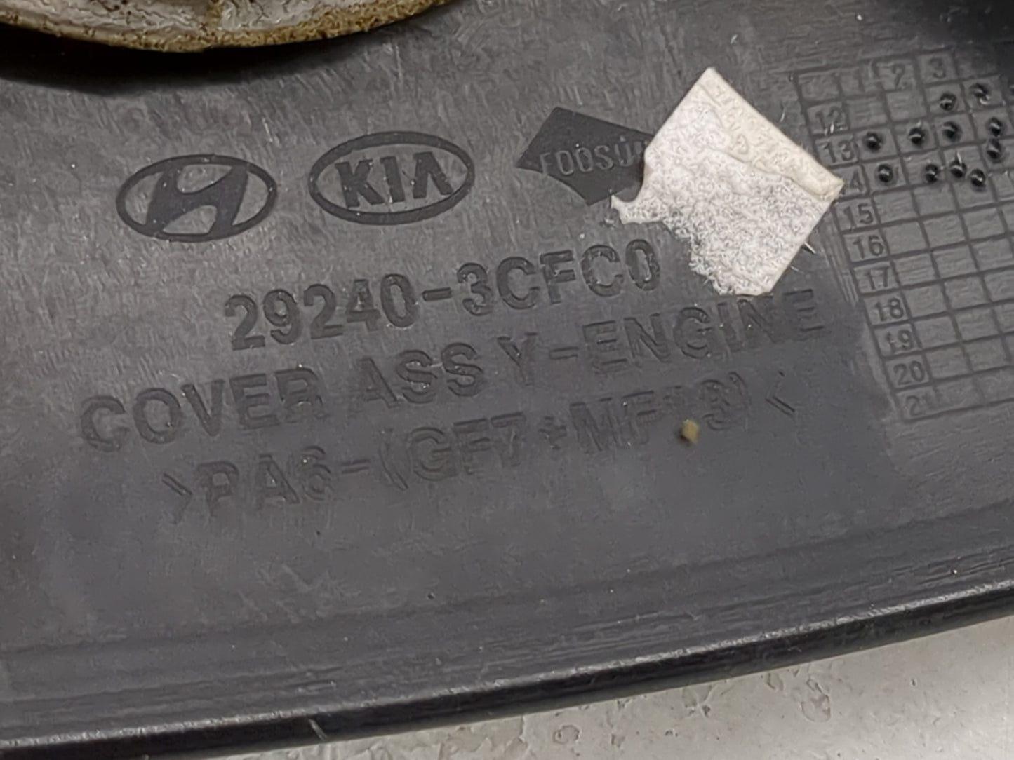 2014-2016 Kia Cadenza PCM Engine Control Computer ECU ECM PCU OEM P/N:29240-3CFC0 Fits Fits 2014 2015 2016 OEM Used Auto Par