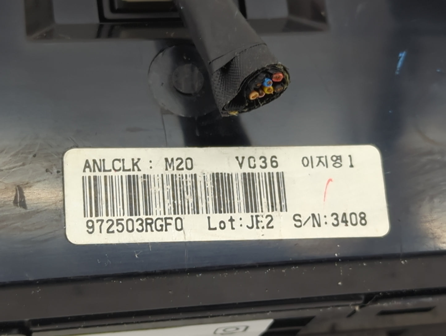 2014-2016 Kia Cadenza Climate Control Module Temperature AC/Heater Replacement P/N:972503RGF0 Fits Fits 2014 2015 2016 OEM U
