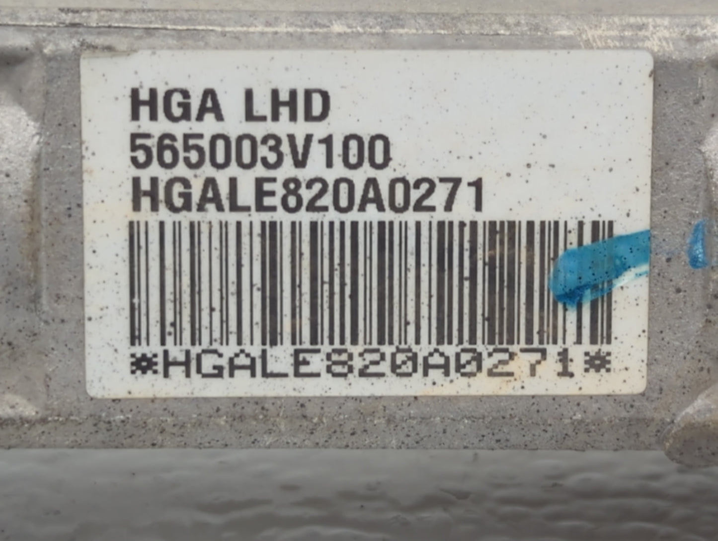 2015 Kia Cadenza Rack and Pinion Steering Gear P/N:565003V100 Fits OEM Used Auto Parts - Oemusedautoparts1.com