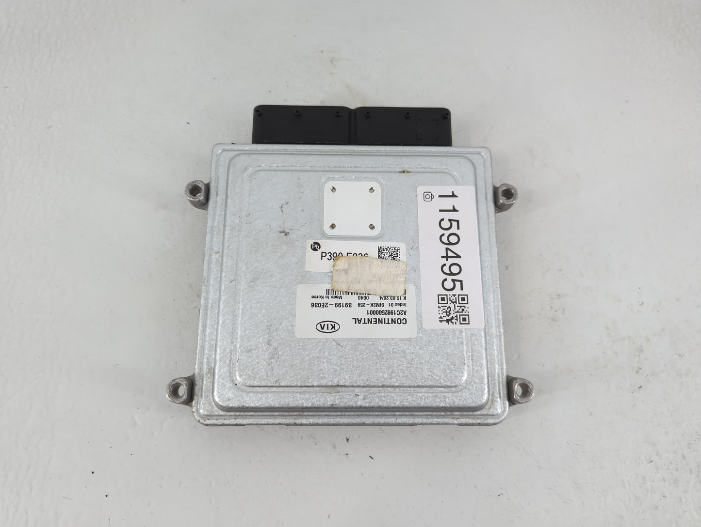 2015 Kia Forte PCM Engine Control Computer ECU ECM PCU OEM P/N:39199-2E036 Fits OEM Used Auto Parts - Oemusedautoparts1.com