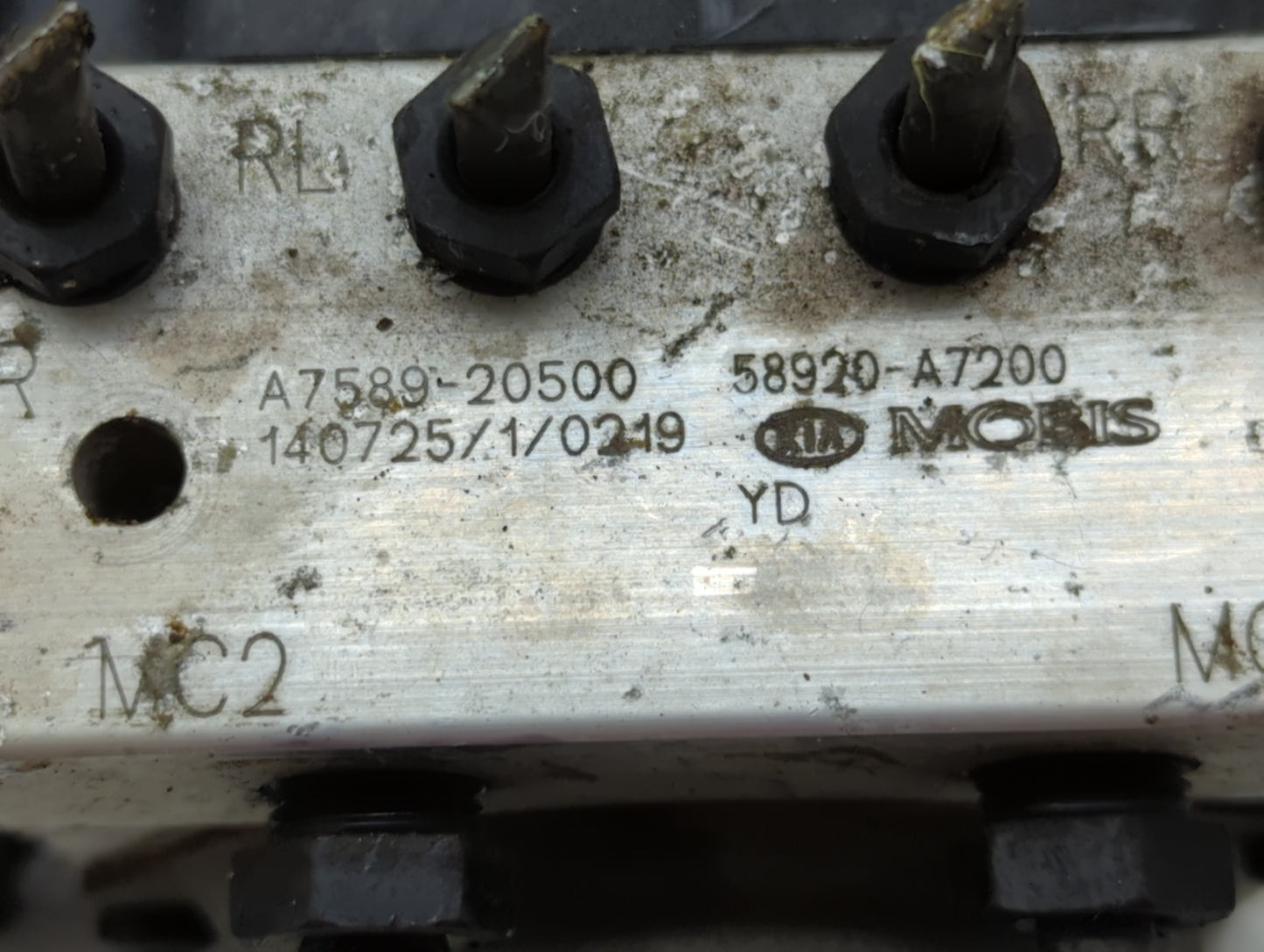 2014-2016 Kia Forte ABS Pump Control Module Replacement P/N:58920-A7200 Fits Fits 2014 2015 2016 OEM Used Auto Parts - Oemus