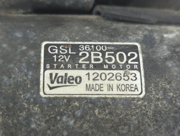 2014-2022 Kia Forte Car Starter Motor Solenoid OEM P/N:36100-2B502 1202653 Fits OEM Used Auto Parts