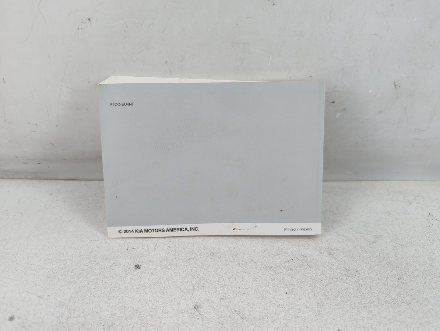 2015 Kia Optima Owners Manual Book Guide P/N:F4C0-EU4NF OEM Used Auto Parts - Oemusedautoparts1.com