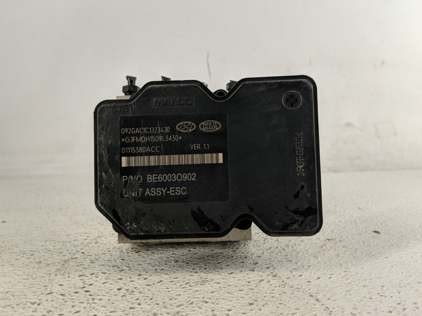 2014-2015 Kia Optima ABS Pump Control Module Replacement P/N:BE6003O902 Fits Fits 2014 2015 OEM Used Auto Parts - Oemusedaut