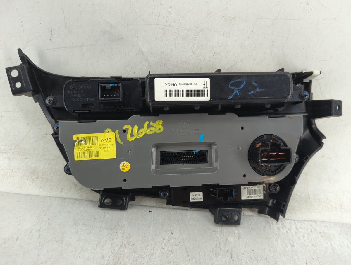 2014-2015 Kia Optima Climate Control Module Temperature AC/Heater Replacement Fits Fits 2014 2015 OEM Used Auto Parts - Oemu
