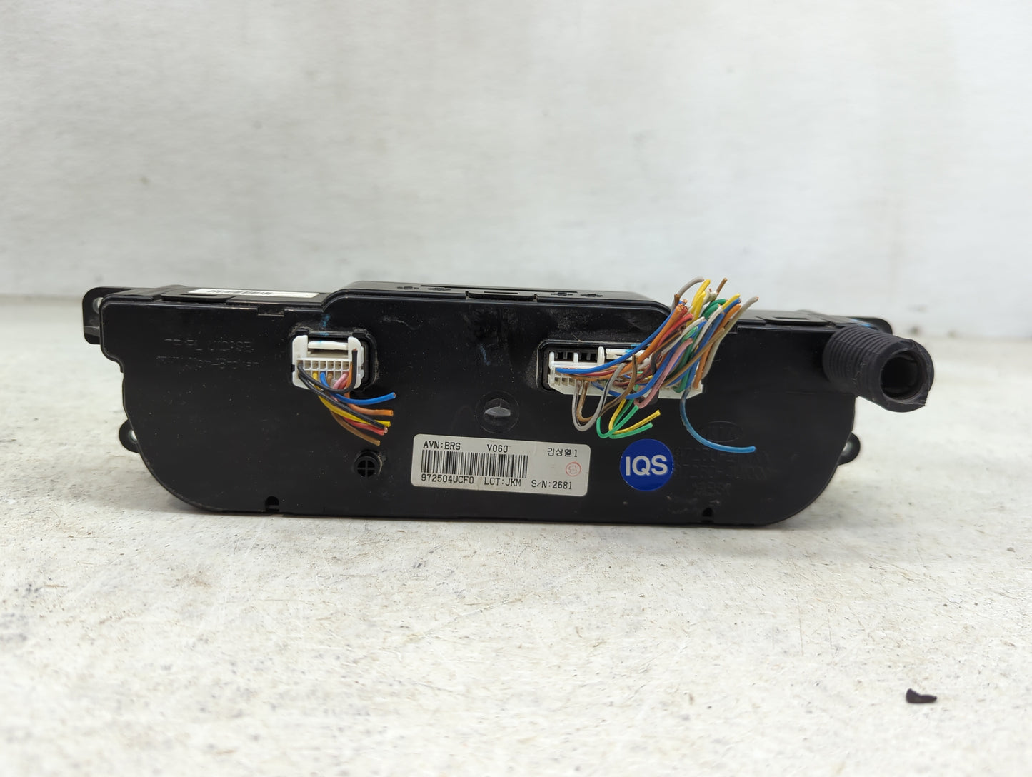 2014-2015 Kia Optima Climate Control Module Temperature AC/Heater Replacement P/N:972504UCF0 Fits Fits 2014 2015 OEM Used Au