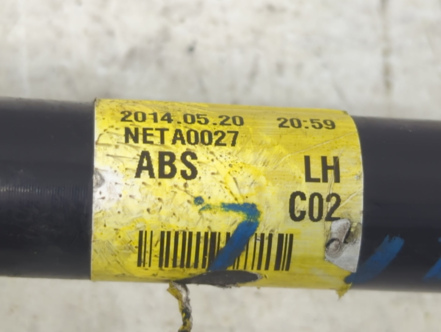 2014-2015 Kia Optima Axle Shaft Front Driver Cv C/v - Oemusedautoparts1.com