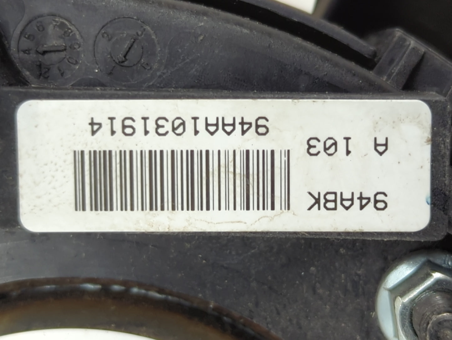 2015 Kia Optima Air Bag Driver Left Steering Wheel Mounted P/N:34089531A 94AA1031914 Fits OEM Used Auto Parts - Oemusedautop