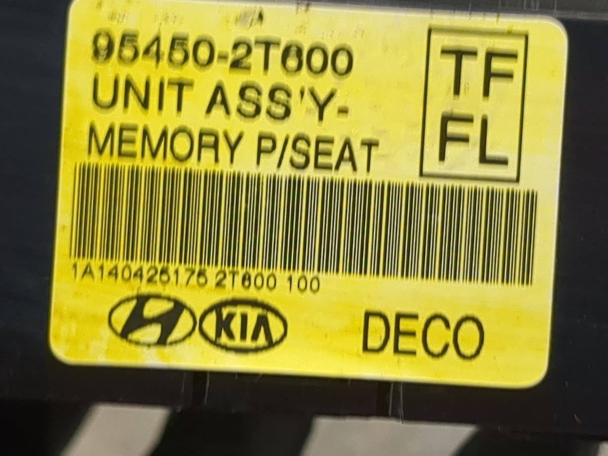 2014-2016 Kia Optima Seat Control Module 95450-2t600 - Oemusedautoparts1.com
