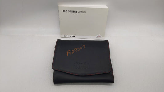 2015 Kia Optima Owners Manual Book Guide OEM Used Auto Parts