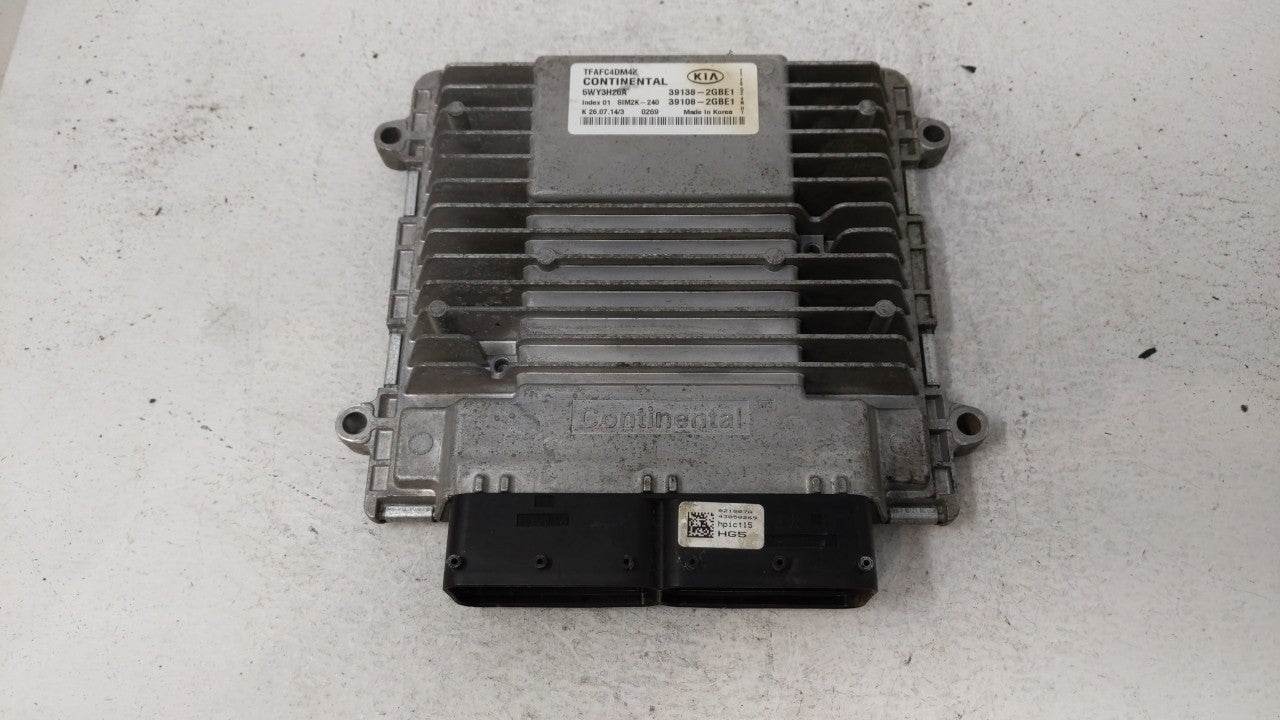 2014-2015 Kia Optima PCM Engine Control Computer ECU ECM PCU OEM P/N:391082GBE1 391082GBE0, 39138-2GBE0 Fits Fits 2014 2015