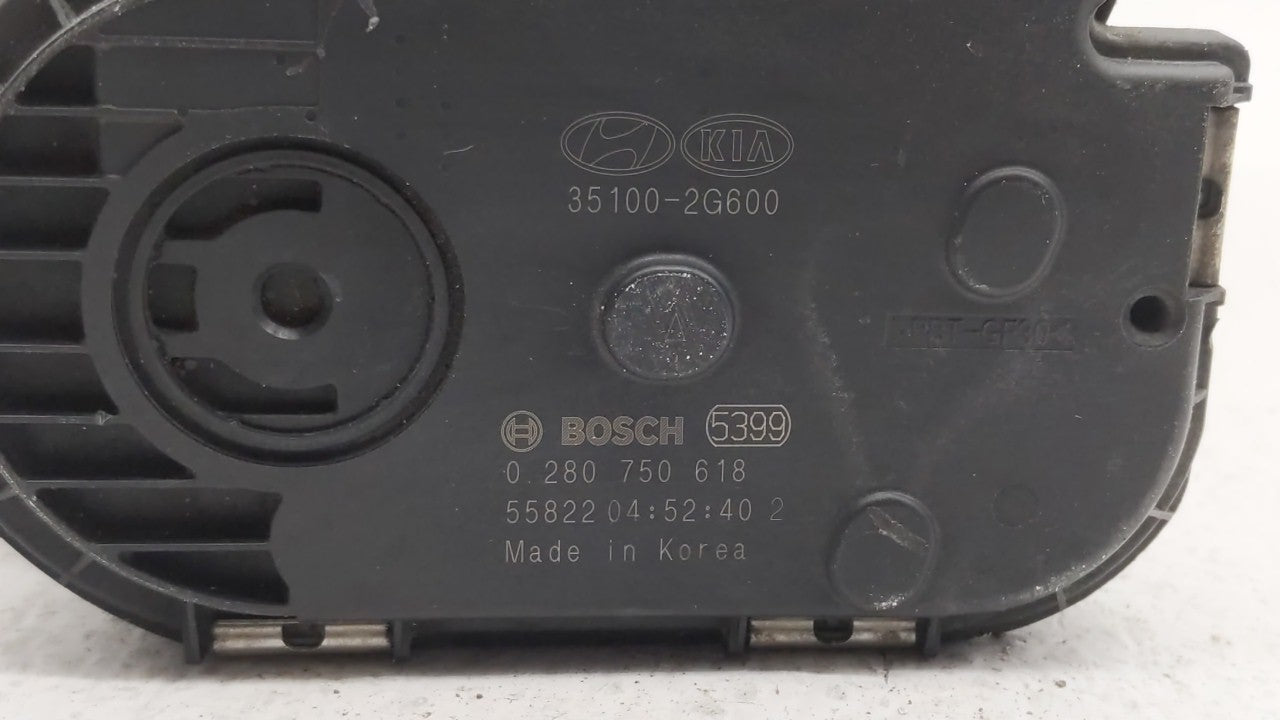 2016-2019 Kia Optima Throttle Body P/N:0 280 750 618 35100-2G600 Fits Fits 2015 2016 2017 2018 2019 OEM Used Auto Parts - Oe