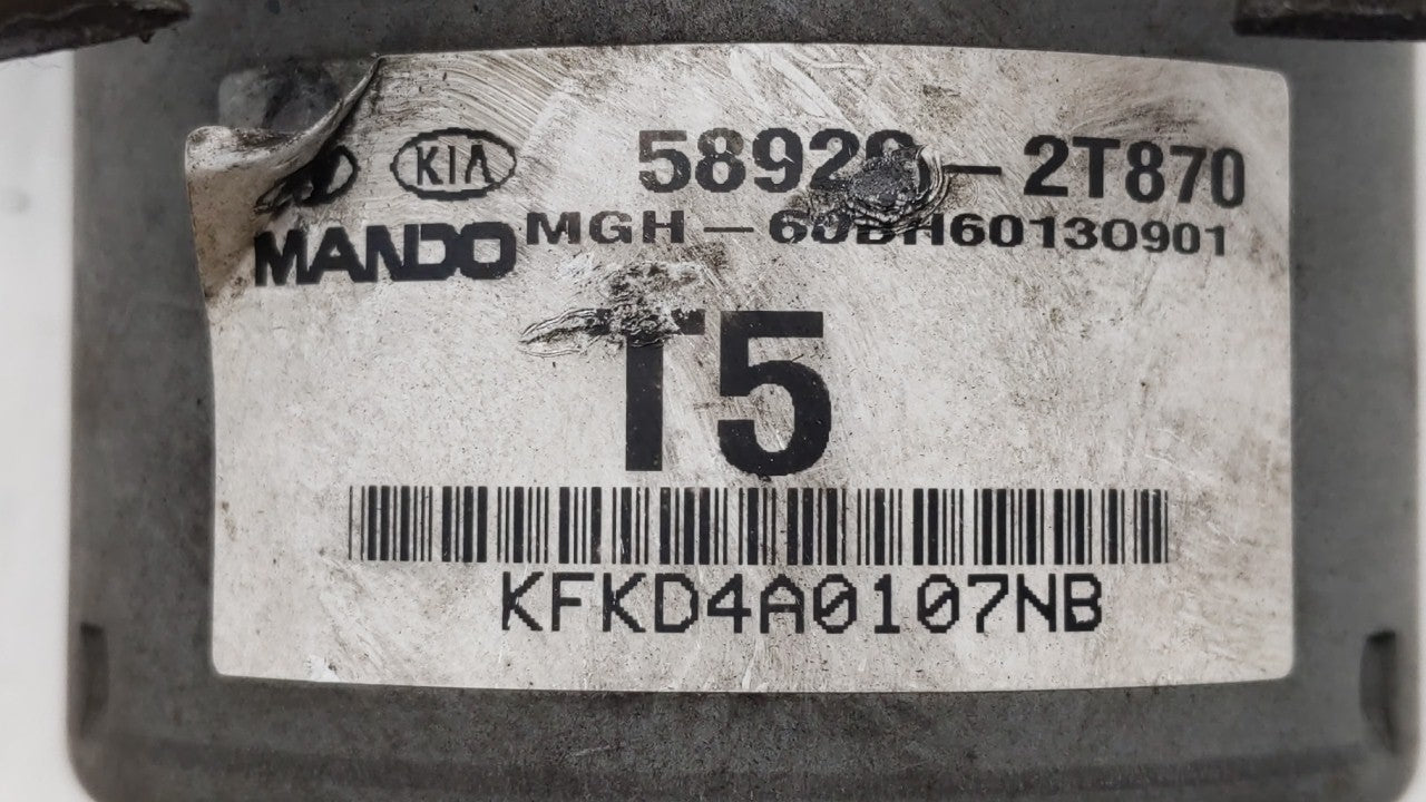 2014-2015 Kia Optima ABS Pump Control Module Replacement P/N:BE6003O902 58920-2T870 Fits Fits 2014 2015 OEM Used Auto Parts