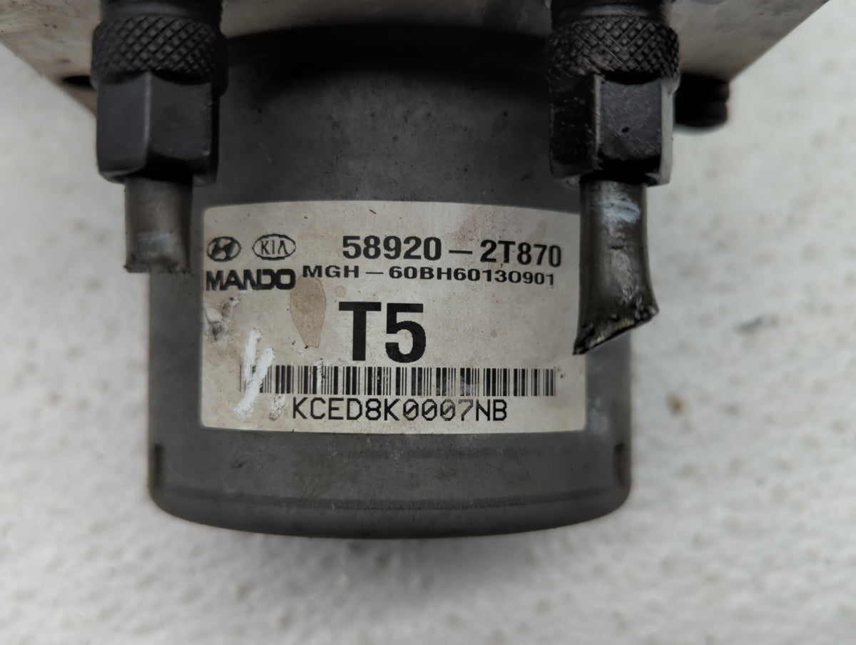 2014-2015 Kia Optima Anti-Lock Brake ABS Pump Module Actuator OEM P/N:BE6003O902 58920-2T870 Fits Fits 2014 2015 OEM Used Au