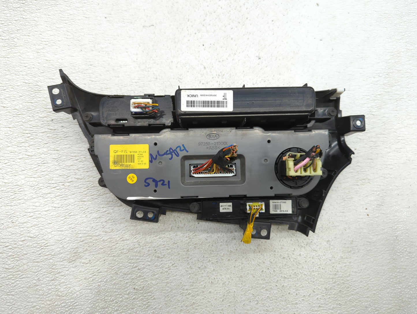 2014-2015 Kia Optima Climate Control Module Temperature AC/Heater Replacement P/N:97250-2TXXX 97250-2TLE0 Fits Fits 2014 201