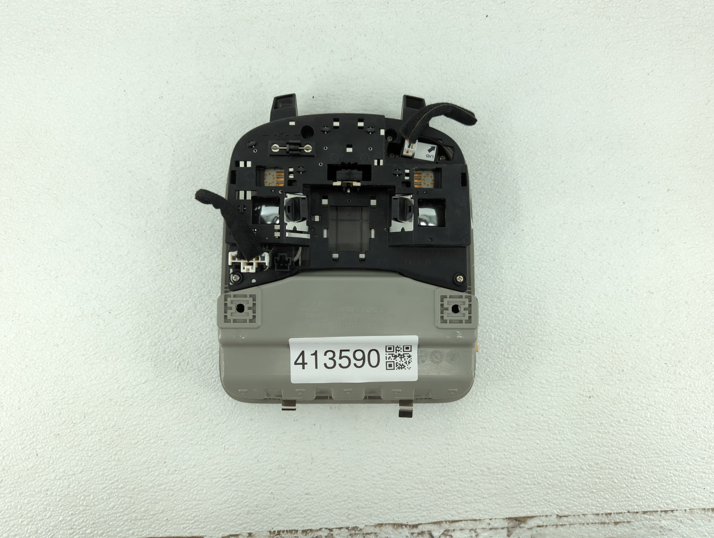 2015 Kia Optima Overhead Roof Console Dark Grey - Oemusedautoparts1.com