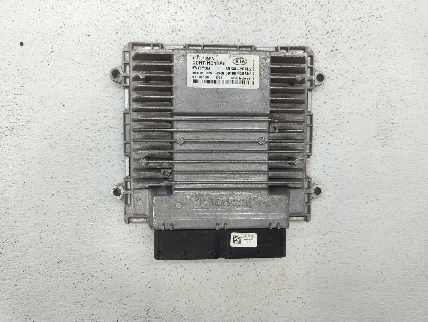 2015 Kia Optima PCM Engine Control Computer ECU ECM PCU OEM P/N:39108-2GBH2 39138-2GBH2 Fits OEM Used Auto Parts - Oemusedau