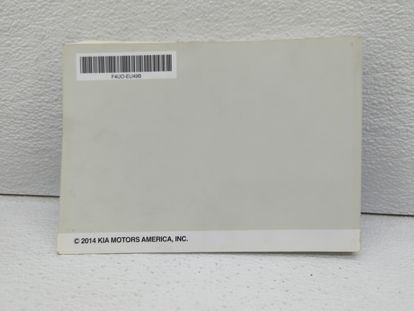 2015 Kia Optima Owners Manual Book Guide OEM Used Auto Parts - Oemusedautoparts1.com