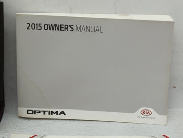 2015 Kia Optima Owners Manual Book Guide OEM Used Auto Parts