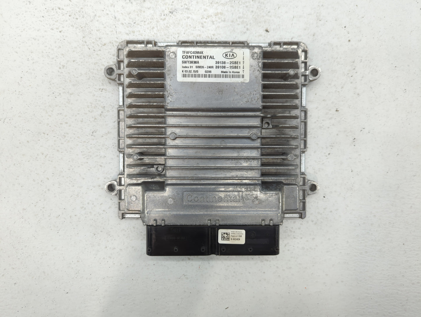 2014-2015 Kia Optima PCM Engine Control Computer ECU ECM PCU OEM P/N:39108-2GBE1 39138-2GBE1, MEC950-430 C2 Fits Fits 2014 2