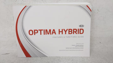 2015 Kia Optima Owners Manual Book Guide OEM Used Auto Parts