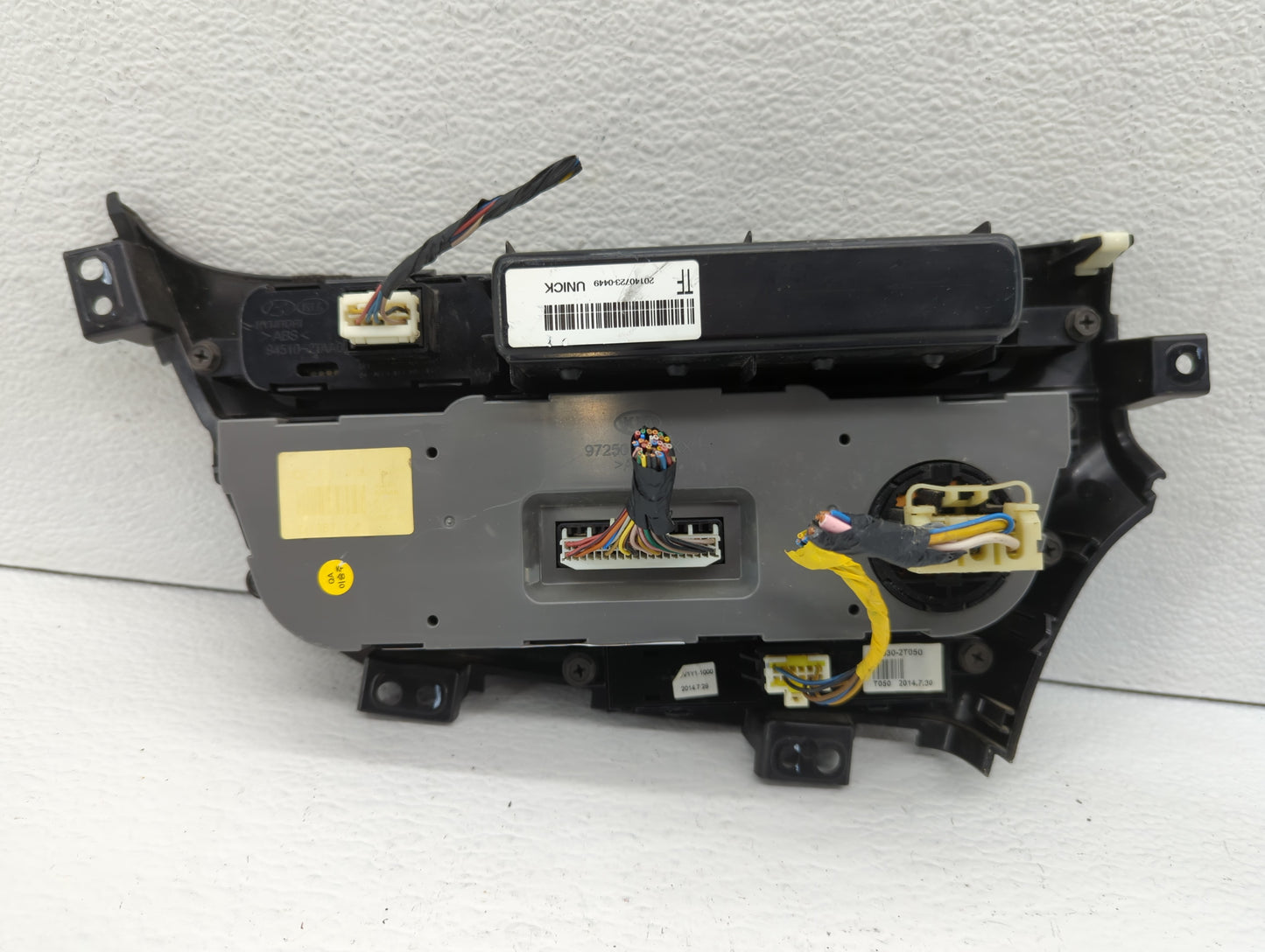 2014-2015 Kia Optima Climate Control Module Temperature AC/Heater Replacement P/N:97250-9T Fits Fits 2014 2015 OEM Used Auto