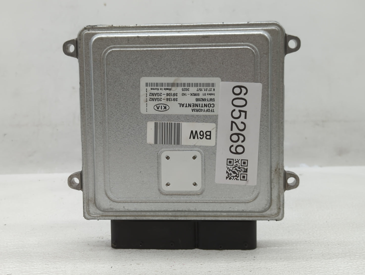 2015-2016 Kia Optima PCM Engine Control Computer ECU ECM PCU OEM P/N:39108-2GAN2 39138-2GAN2 Fits Fits 2015 2016 OEM Used Au