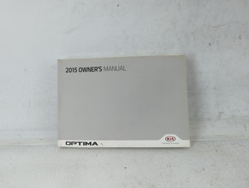 2015 Kia Optima Owners Manual Book Guide P/N:F4C0-EU53H OEM Used Auto Parts