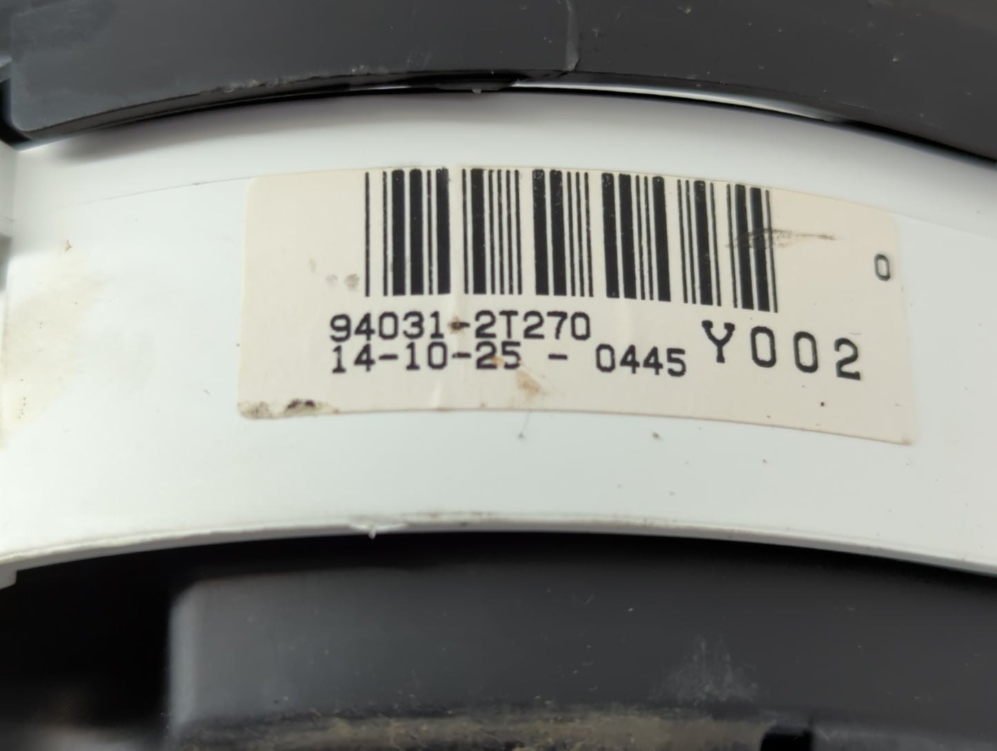 2015 Kia Optima Instrument Cluster Speedometer Gauges P/N:94031-2T270 Fits OEM Used Auto Parts - Oemusedautoparts1.com