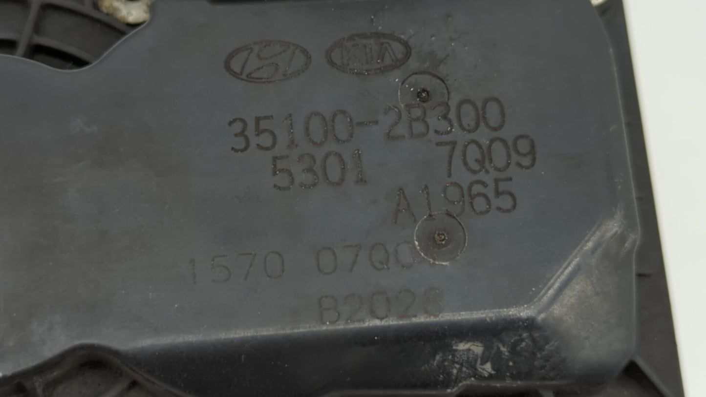 2012-2019 Kia Rio Throttle Body P/N:35100-2B310 5302-1S02, 35100-2B300 Fits Fits 2012 2013 2014 2015 2016 2017 2018 2019 OEM