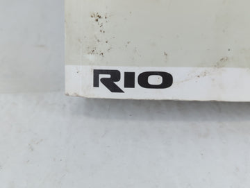 2015 Kia Rio Owners Manual Book Guide P/N:F1WO-EC45A OEM Used Auto Parts