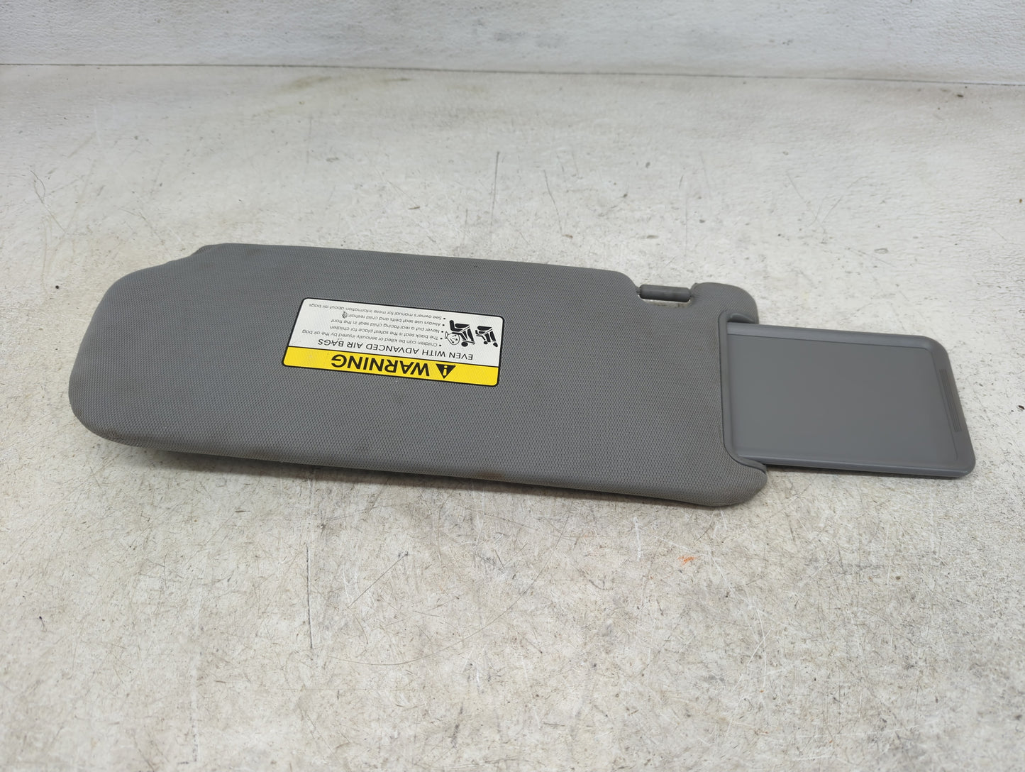 2011-2015 Kia Sorento Sun Visor Shade Replacement Passenger Right Mirror Fits Fits 2011 2012 2013 2014 2015 OEM Used Auto Pa
