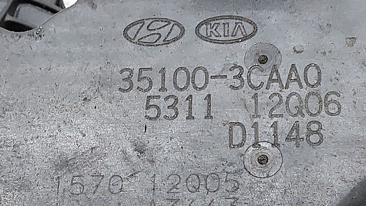 2014-2018 Kia Sorento Throttle Body P/N:5312 7S14 5310 4P18, 35100-3CAA0 Fits Fits 2012 2013 2014 2015 2016 2017 2018 OEM Us