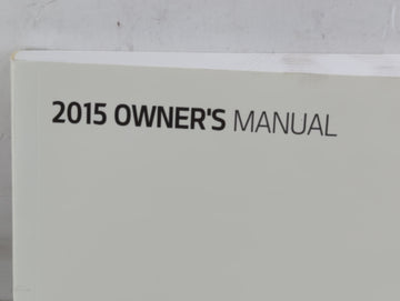 2015 Kia Soul Owners Manual Book Guide P/N:FB2O-EU47D OEM Used Auto Parts