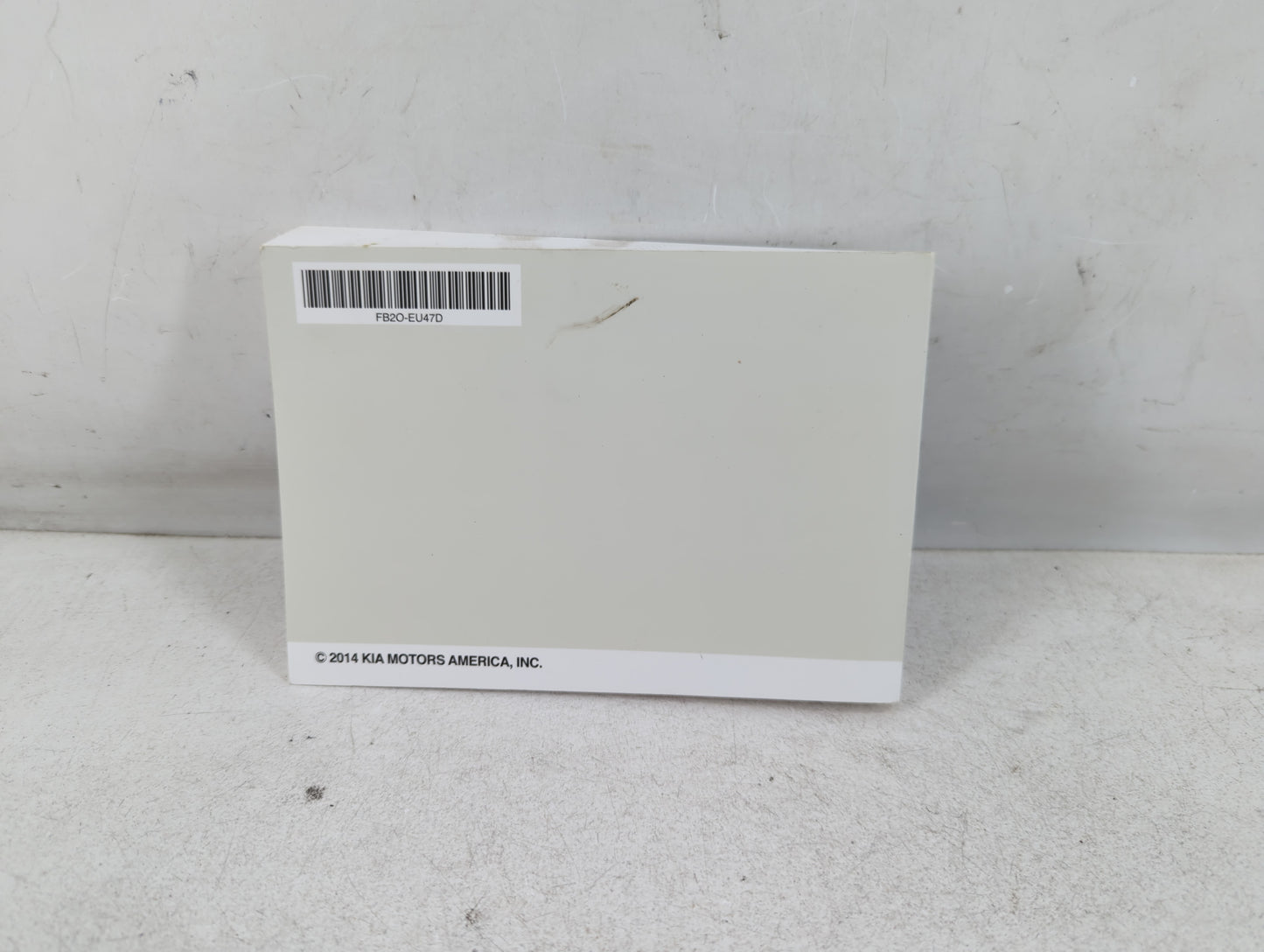 2015 Kia Soul Owners Manual Book Guide P/N:FB2O-EU47D OEM Used Auto Parts - Oemusedautoparts1.com